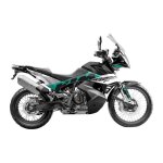 Kit dco kutvek brillant kontrol vert / blanc ktm 790 adventure 19 - 21