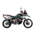 Kit dco kutvek brillant kontrol vert / blanc ktm 890 adventure r 21 - 22