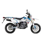 Kit déco kutvek brillant label blanc suzuki drz 400 sm 05 - 08 Kit déco kutvek brillant label blanc suzuki drz 400 sm 05 - 08