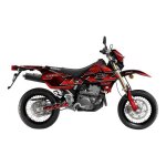 Kit déco kutvek brillant oblik rouge suzuki drz 400 sm 05 - 08 Kit déco kutvek brillant oblik rouge suzuki drz 400 sm 05 - 08
