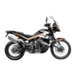 Kit dco kutvek brillant raster noir / blanc ktm 790 adventure 19 - 21
