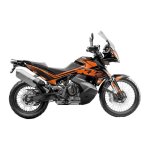 Kit dco kutvek brillant raster noir / orange ktm 790 adventure 19 - 21