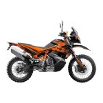 Kit dco kutvek brillant raster noir / orange ktm 790 adventure r 19 - 21