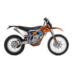 Kit d�co kutvek brillant skyline bleu ktm freeride 350 12 - 19