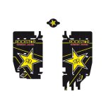 Kit d�co de radiateur blackbird racing rockstar energy suzuki 250 rm -