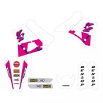 Kit d�co r�plica oem yamaha 92 tecnosel yamaha 125 yz 91 - 92
