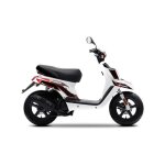 Kit d�co up draft noir et rouge yamaha bw s 50 03 - 16