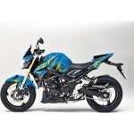 Kit d�co up maximize bleu / jaune suzuki gsr 750 11 - 16