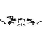 Kit d�co up maximize noir / blanc yamaha fz8 10 - 14