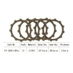 Kit disques d'embrayage garnis kyoto suzuki dr 125 s / se 82 - 00