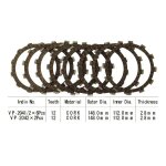 Kit disques d'embrayage garnis kyoto yamaha xt 600 e 86 - 03