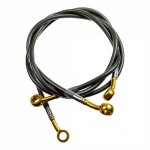 Kit durites de frein avant aviation carbone raccords ors montage direc