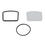 Kit entourage + vitre + joint de compteur rectangulaire pour mbk 88 et