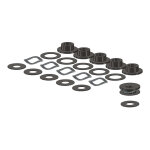 Kit entretoises fixation de frein avant trw inox bmw r 1150 gs 99 - 05