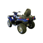 Kit d'extension d'ailes noir direction 2 pour polaris sportsman 800 07