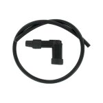 Kit fil de bougie 7mm avec antiparasite 90 noir