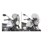 Kit fixation givi pour saute vent 100al, 100alb, 140a, 140s moto guzzi