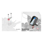Kit de fixation givi pour smart mount rc s903a bmw f 850gs 18 - 20
