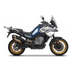 Kit fixation top case shad top master cf moto 800 mt 2022