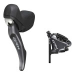 Kit levier / �trier avant shimano grx rx810 2 plateaux