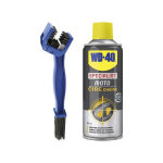 Kit lubrifiant cha�ne wd40 condition humides 400 ml + brosse