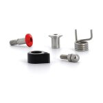 Kit de montage art pour levier d embrayage repliable rouge