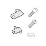 Kit de montage supports valises lat�rales sans support de top case gi