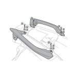 Kit de montage supports valises latrales sans support de top case gi