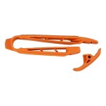 Kit patin de bras oscillant et patin de chaîne inférieur ufo ktm 125 Kit patin de bras oscillant et patin de chaîne inférieur ufo ktm 125