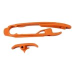 Kit patin de bras oscillant et patin de chaîne inférieur ufo ktm 250 Kit patin de bras oscillant et patin de chaîne inférieur ufo ktm 250