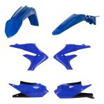 Kit plastique acerbis type origine r�plica 2021 bleu / noir - yamaha