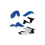Kit plastique acerbis yamaha 450 yz - f 10 - 13 bleu / noir / blanc