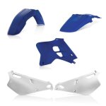 Kit plastique acerbis yamaha 80 yz 95 - 01 bleu / blanc