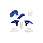 Kit plastique complet acerbis yamaha 250 yz - f 10 - 13 r�plica bleu / blan