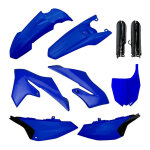 Kit plastique complet polisport type origine bleu / noir - yamaha 65 y