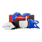 Kit plastique standard polisport type origine bleu / blanc / noir