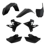 Kit plastique restyl� acerbis type origine noir - yamaha 125 / 250 yz