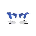 Kit plastique rtech yamaha 250 wr - f 2020 bleu yz / blanc (couleur oem)