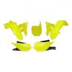 Kit plastique rtech yamaha 250 yz - f 19 - 21 jaune fluo