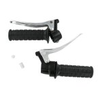 Kit poign�es vintage avec levier boule alu