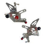 Kit commandes recules alpha technik kawasaki zx - 10 r 16 - 23 titane
