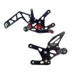 Kit commandes recules alpha technik yamaha yzf - r1 1000 15 - 23 noir