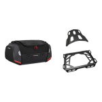 Kit sacoche de selle sw - motech rackpack + porte - bagages + extension kt