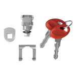 Kit serrure pour sacoche de r�servoir shad click system tr15