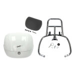 Kit top case blanc 32 l d'origine 01. cm2729460 vespa primavera 125 202