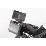 Kit valises sw - motech trax ion 45 / 37l noires support evo triumph tiger