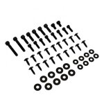 Kit vis de carrosserie replay acier noir pour booster ng