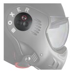 Kit vis visire + plaque latrale roof pour casque ro5 boxer v8 moye