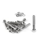 Kit visserie btr pour carter de trekker - chrom�