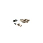 Kit visserie car�nage acier mbk ovetto / yamaha neo's chrom�